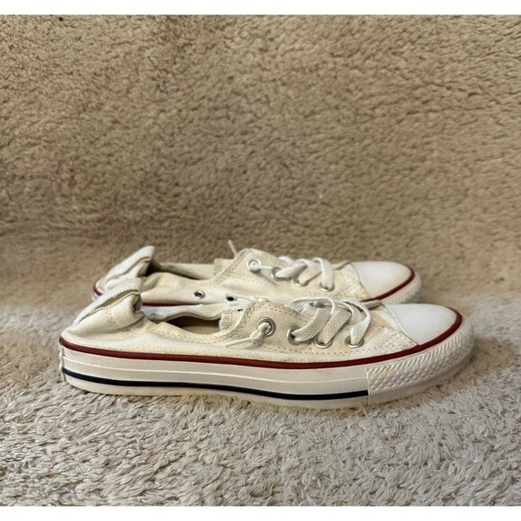 Converse All Star Shoreline Slip On Low Top Shoes Sneakers White Women’s Size 7 - Picture 1 of 9